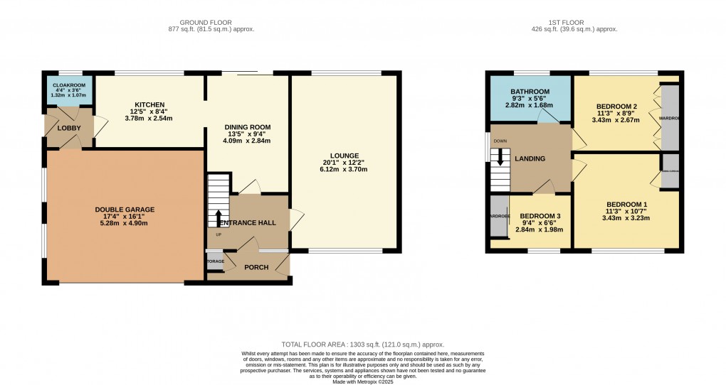 Floorplan for Luton, Bedfordshire
