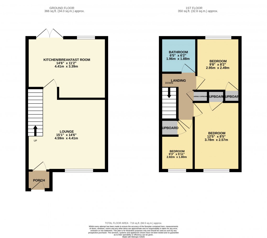 Floorplan for Houghton Regis, Dunstable, Bedfordshire