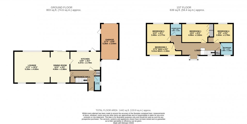 Floorplan for Luton, Bedfordshire