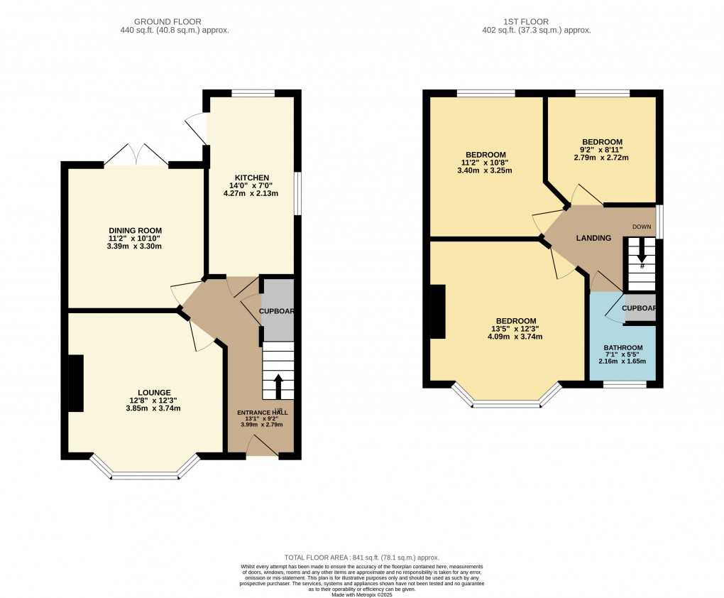Floorplan for Houghton Regis, Dunstable, Bedfordshire