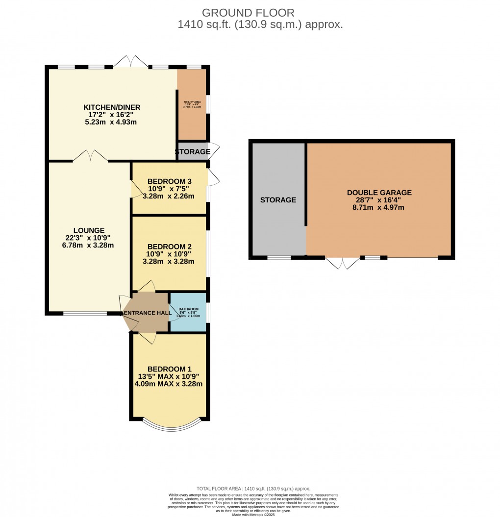 Floorplan for Luton, Bedfordshire