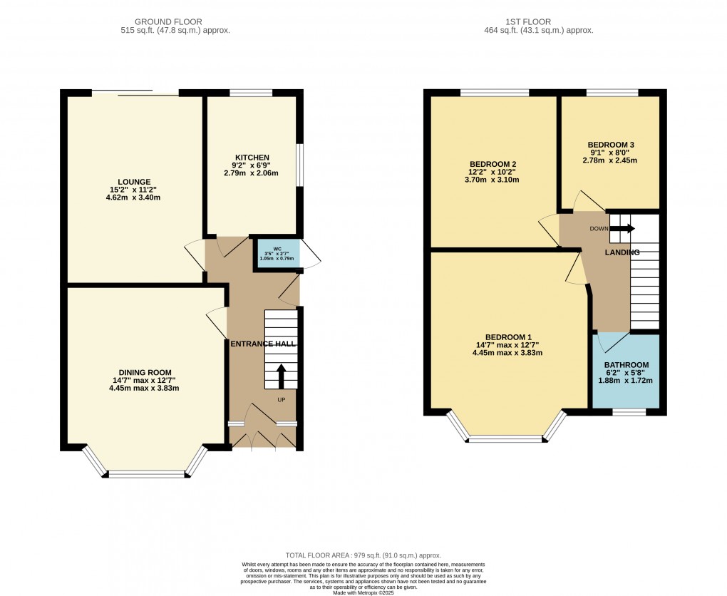 Floorplan for Luton, Bedfordshire