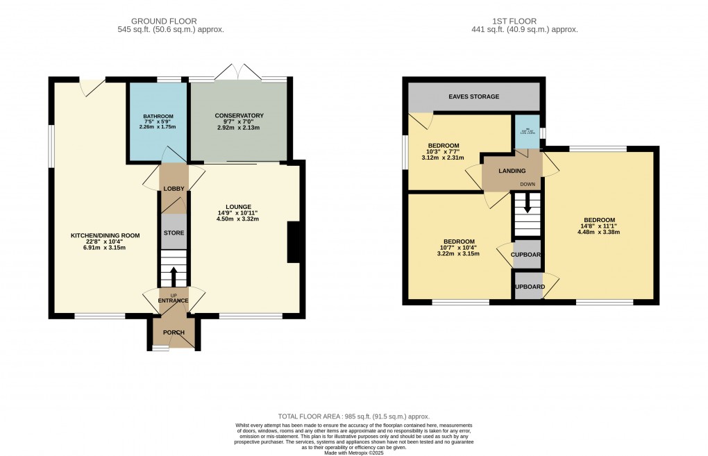 Floorplan for Houghton Regis, Dunstable, Bedfordshire