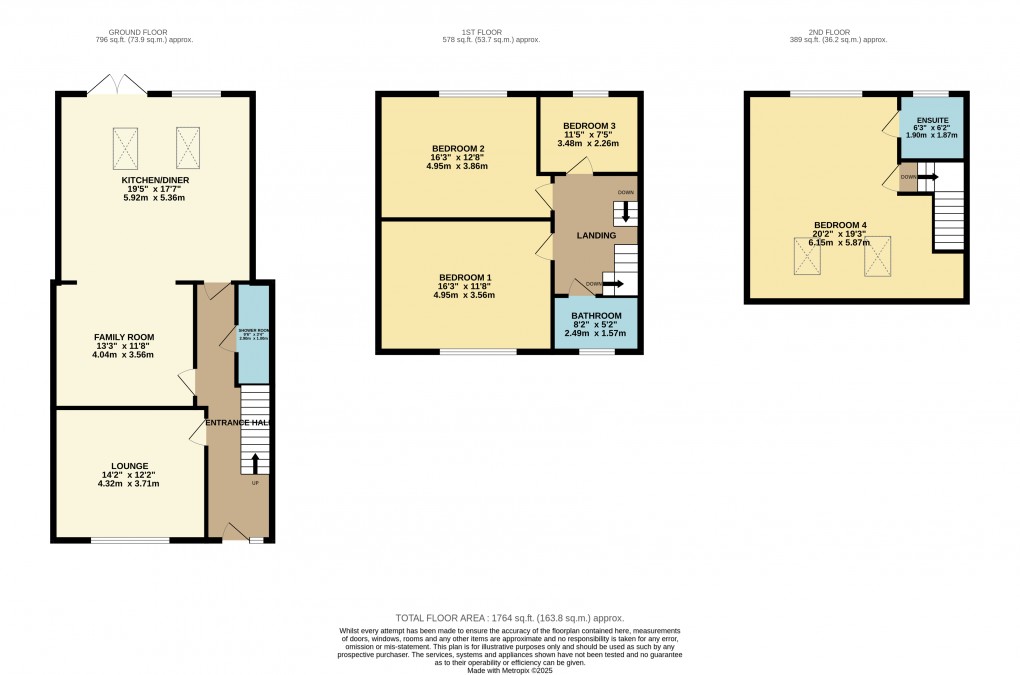Floorplan for Luton, Bedfordshire