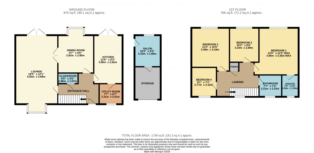 Floorplan for Luton, Bedfordshire