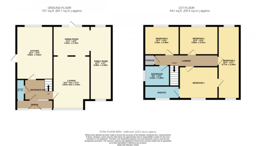 Floorplan for Luton, Bedfordshire