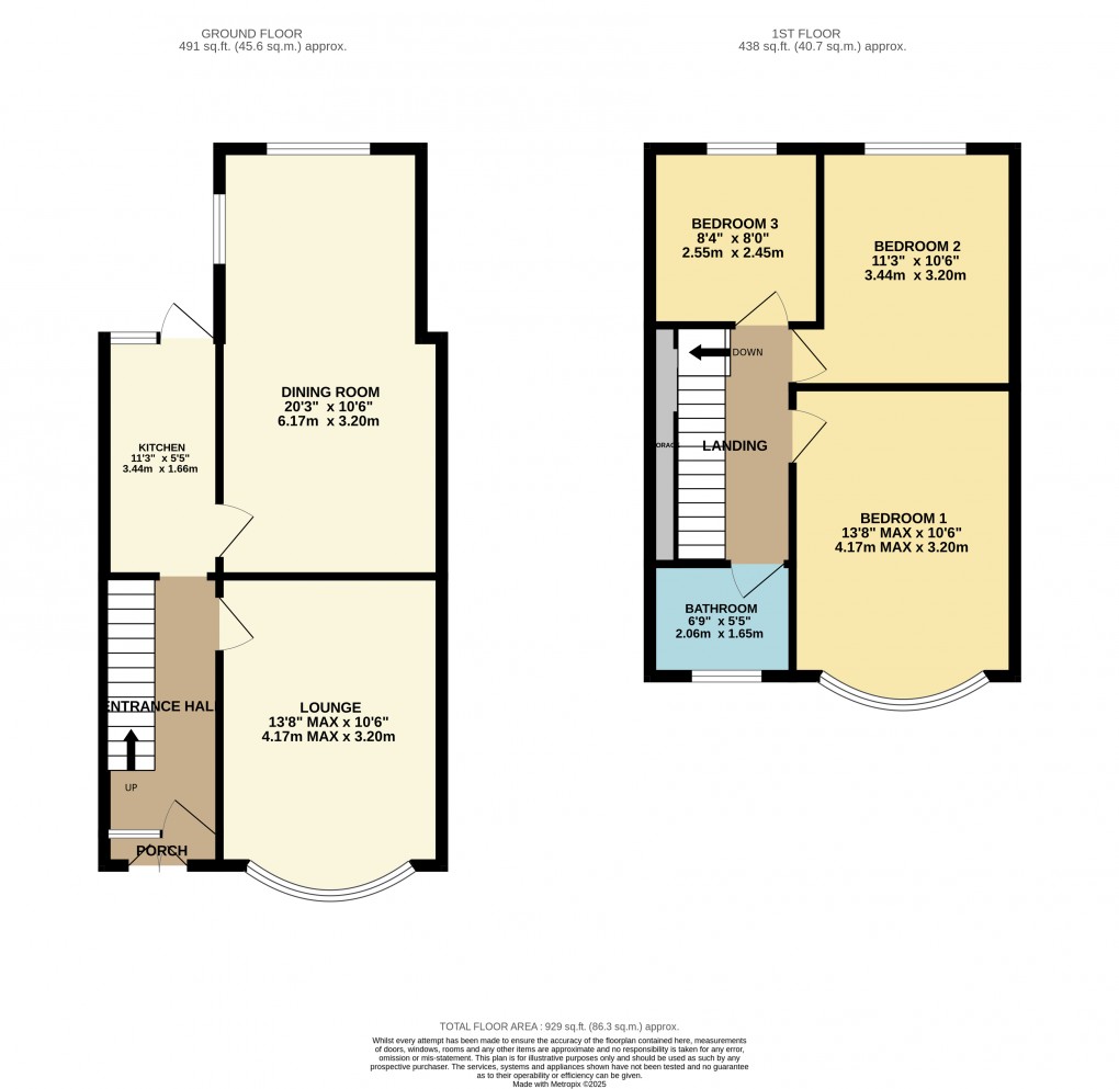 Floorplan for Luton, Bedfordshire