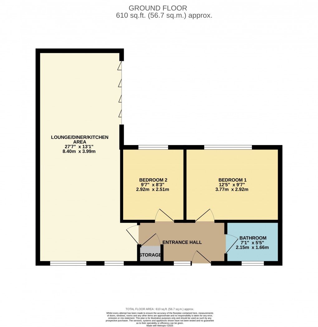 Floorplan for Luton, Bedfordshire