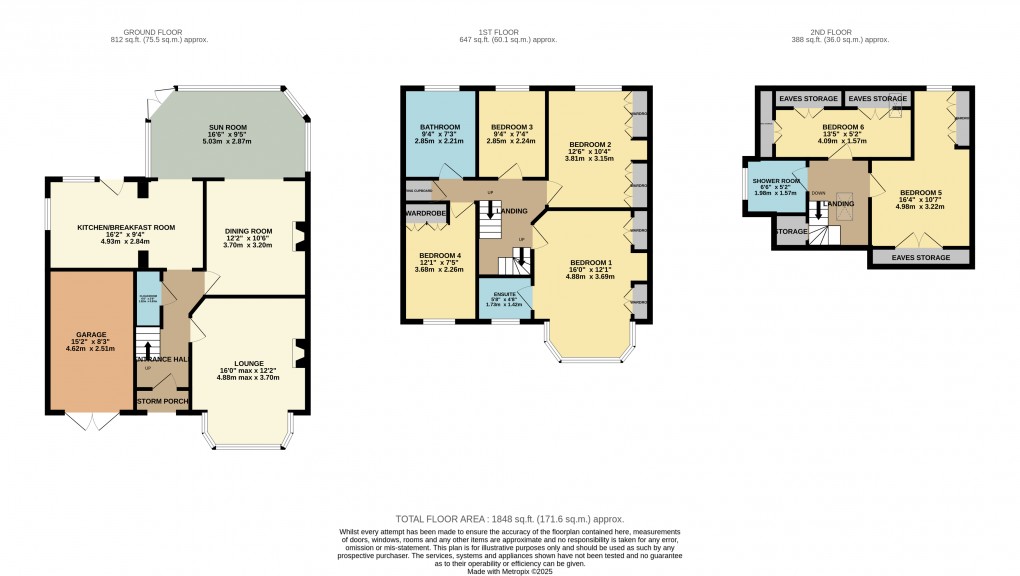 Floorplan for Luton, Bedfordshire