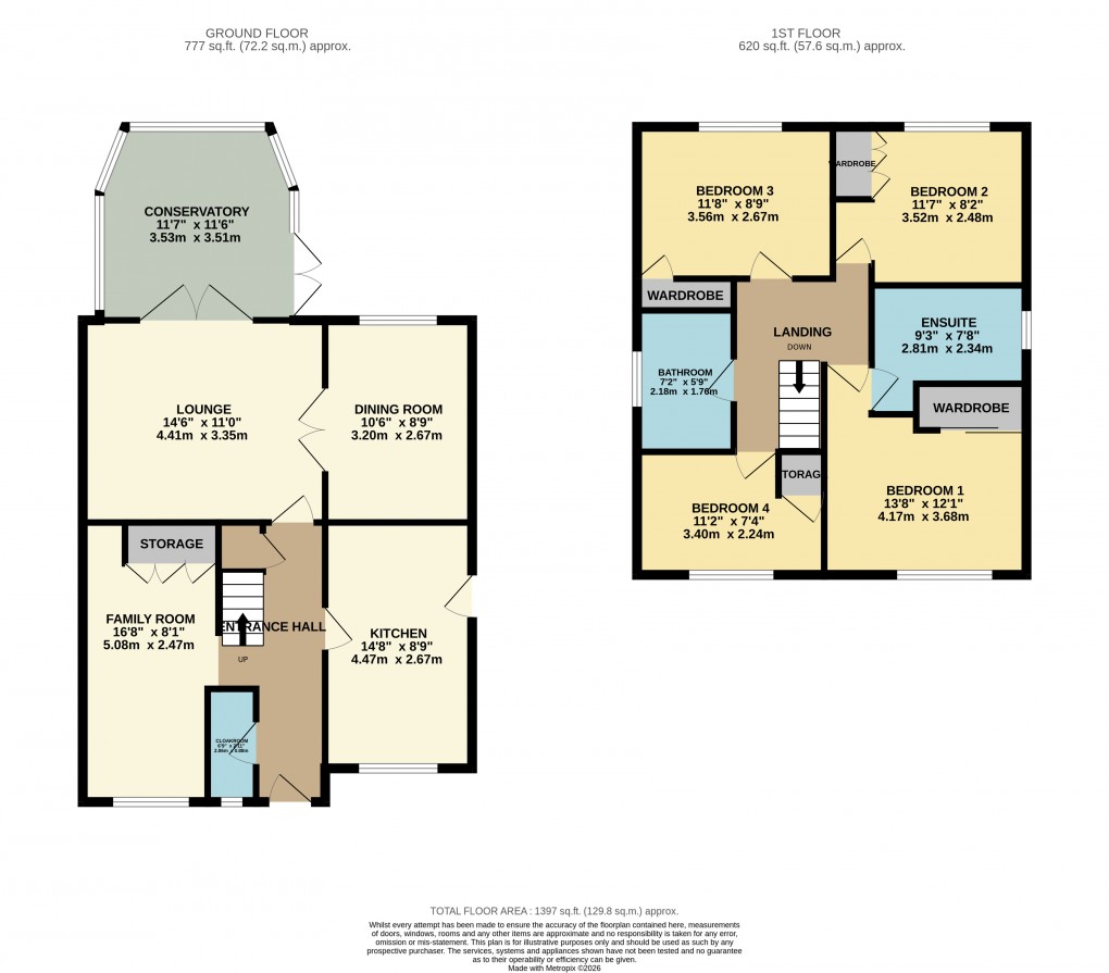 Floorplan for Luton, Bedfordshire