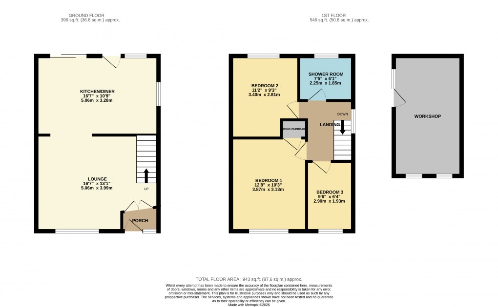 Floorplan for Luton, Bedfordshire