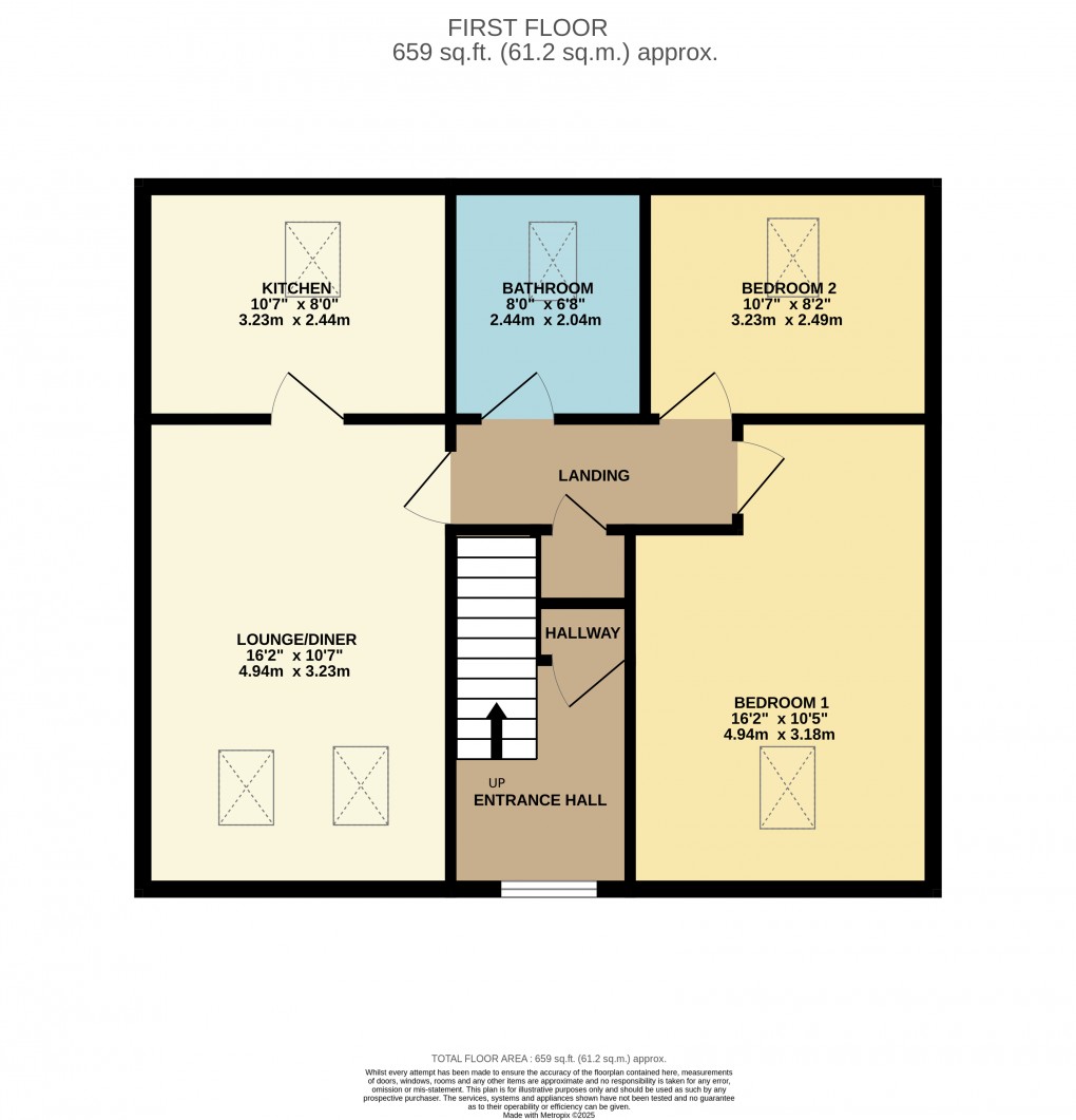 Floorplan for Luton, Bedfordshire