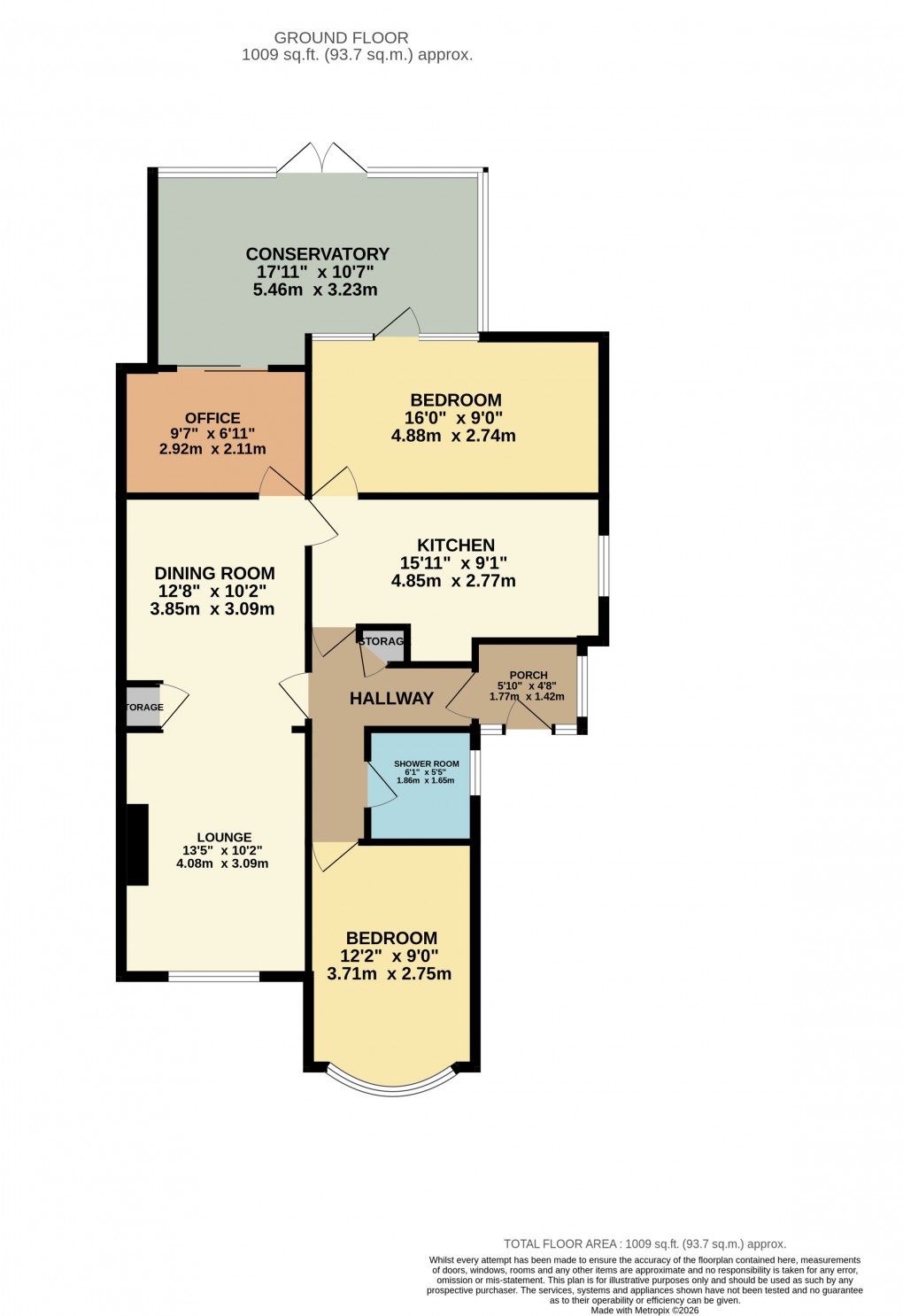 Floorplan for Luton, Bedfordshire