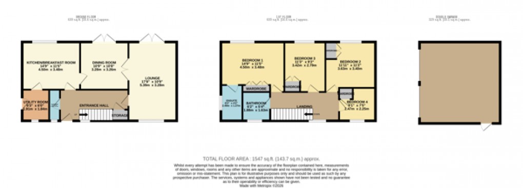 Floorplan for Luton, Bedfordshire