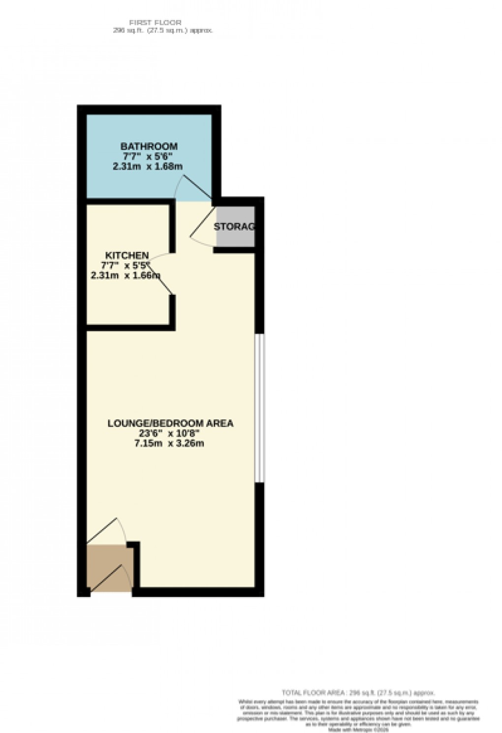 Floorplan for Luton, Bedfordshire