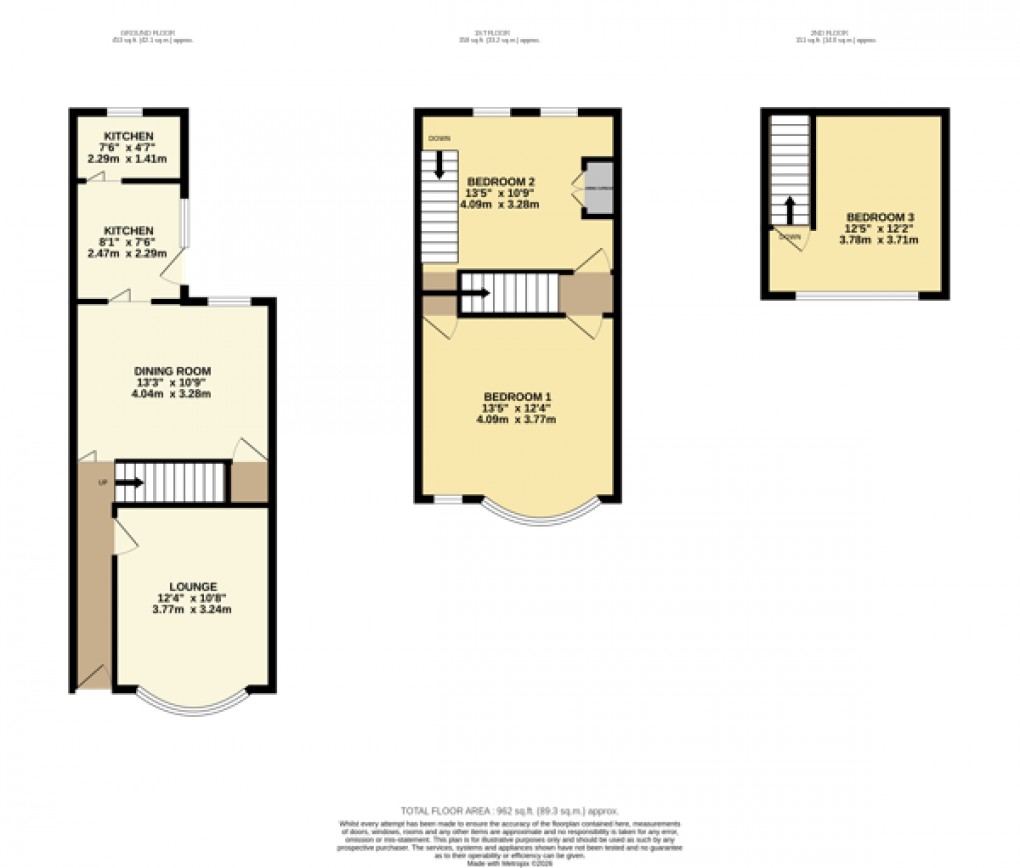Floorplan for Luton, Bedfordshire