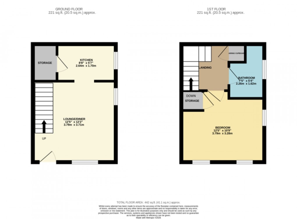 Floorplan for Luton, Bedfordshire