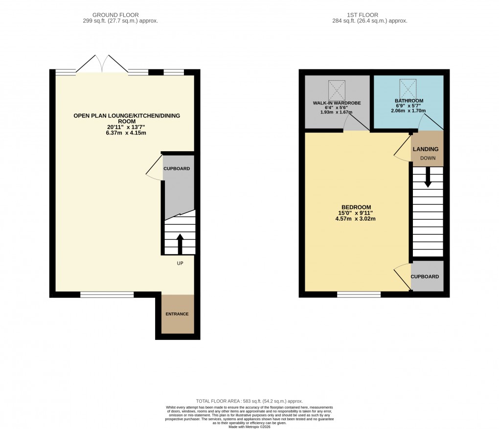Floorplan for Luton, Bedfordshire