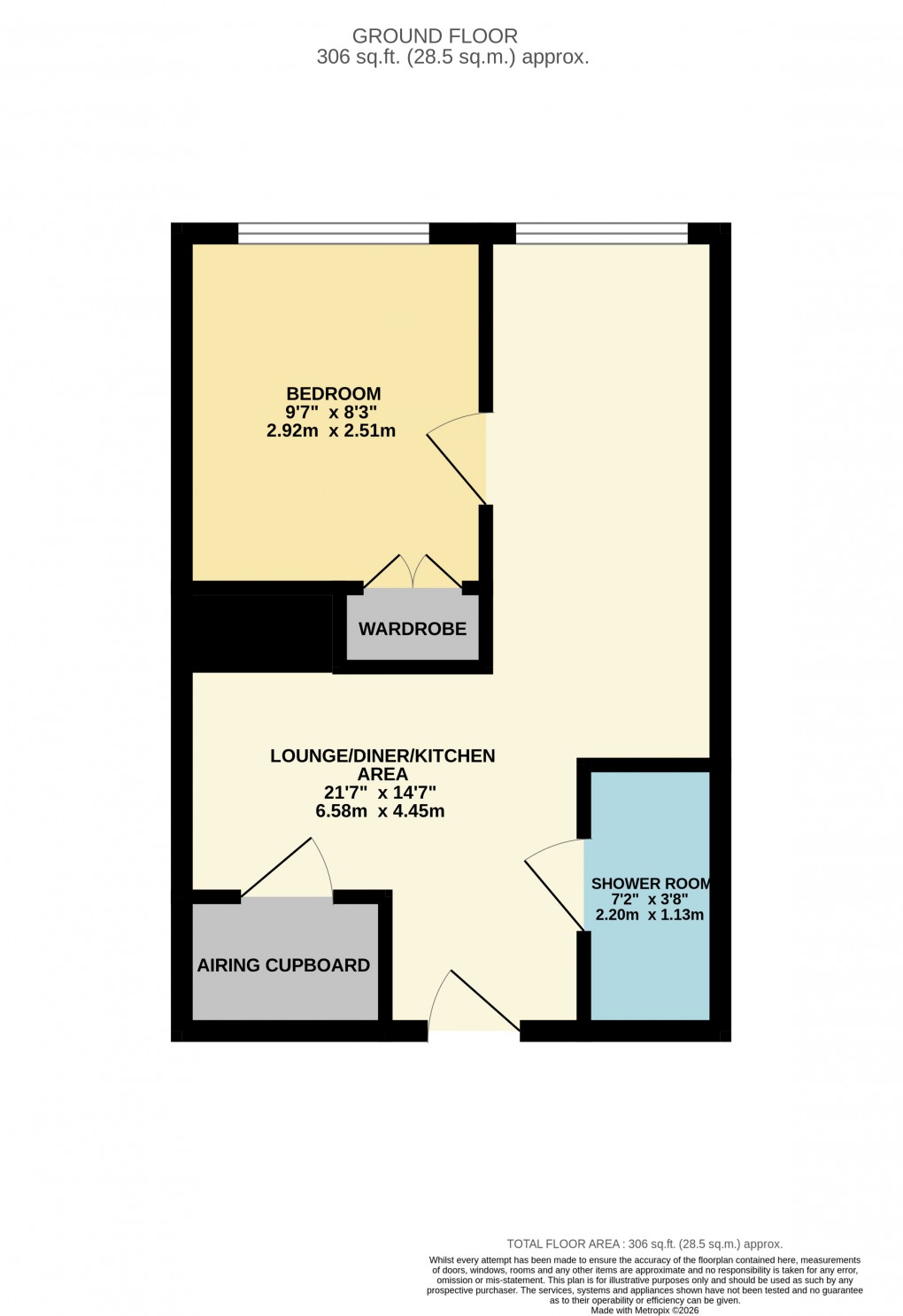 Floorplan for Luton, Bedfordshire