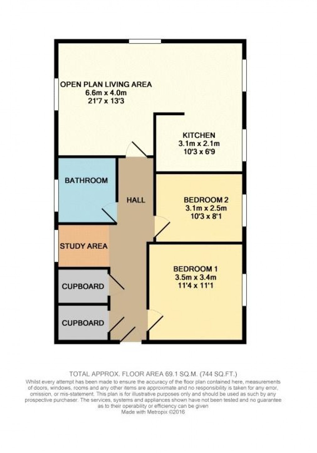 Floorplan for Monkston Park, Buckinghamshire