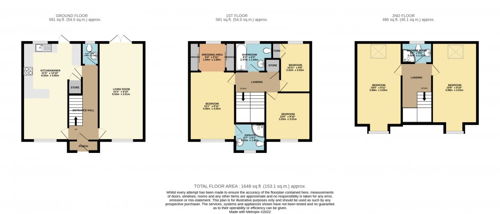 Floorplan for Grange Farm, Milton Keynes, Buckinghamshire