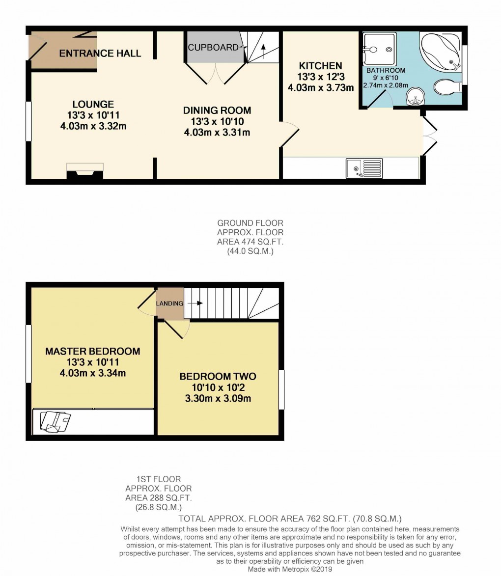Floorplan for New Bradwell, Buckinghamshire