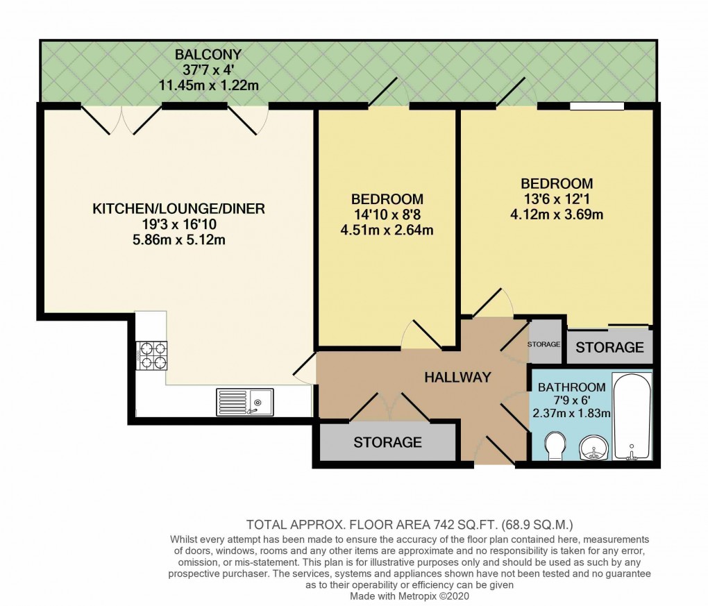 Floorplan for Campbell Park, Buckinghamshire