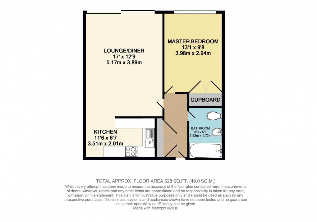 Floorplan for Milton Keynes
