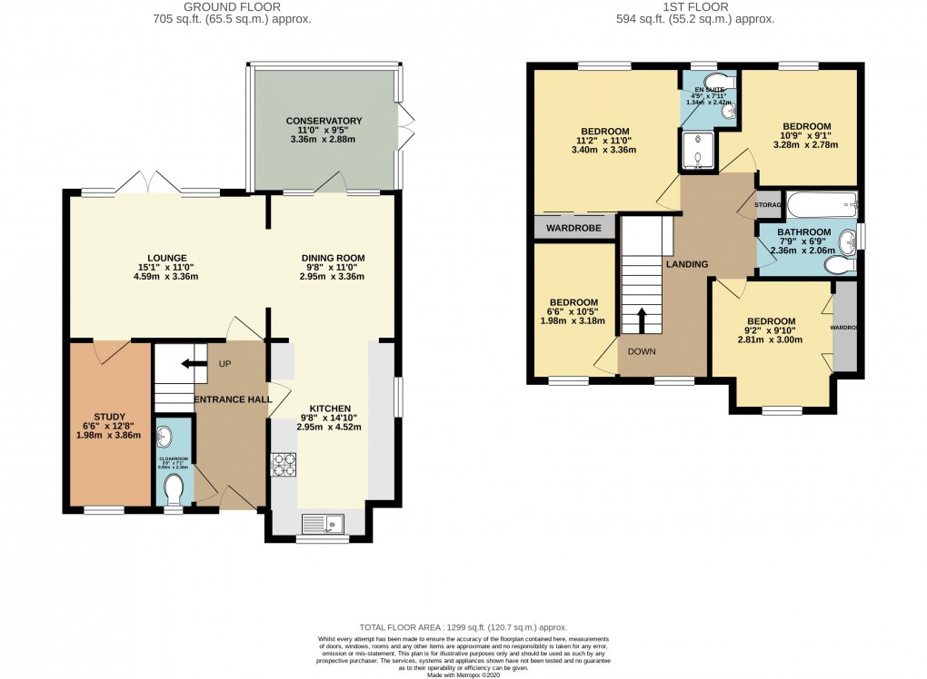 Floorplan for New Bradwell, Buckinghamshire