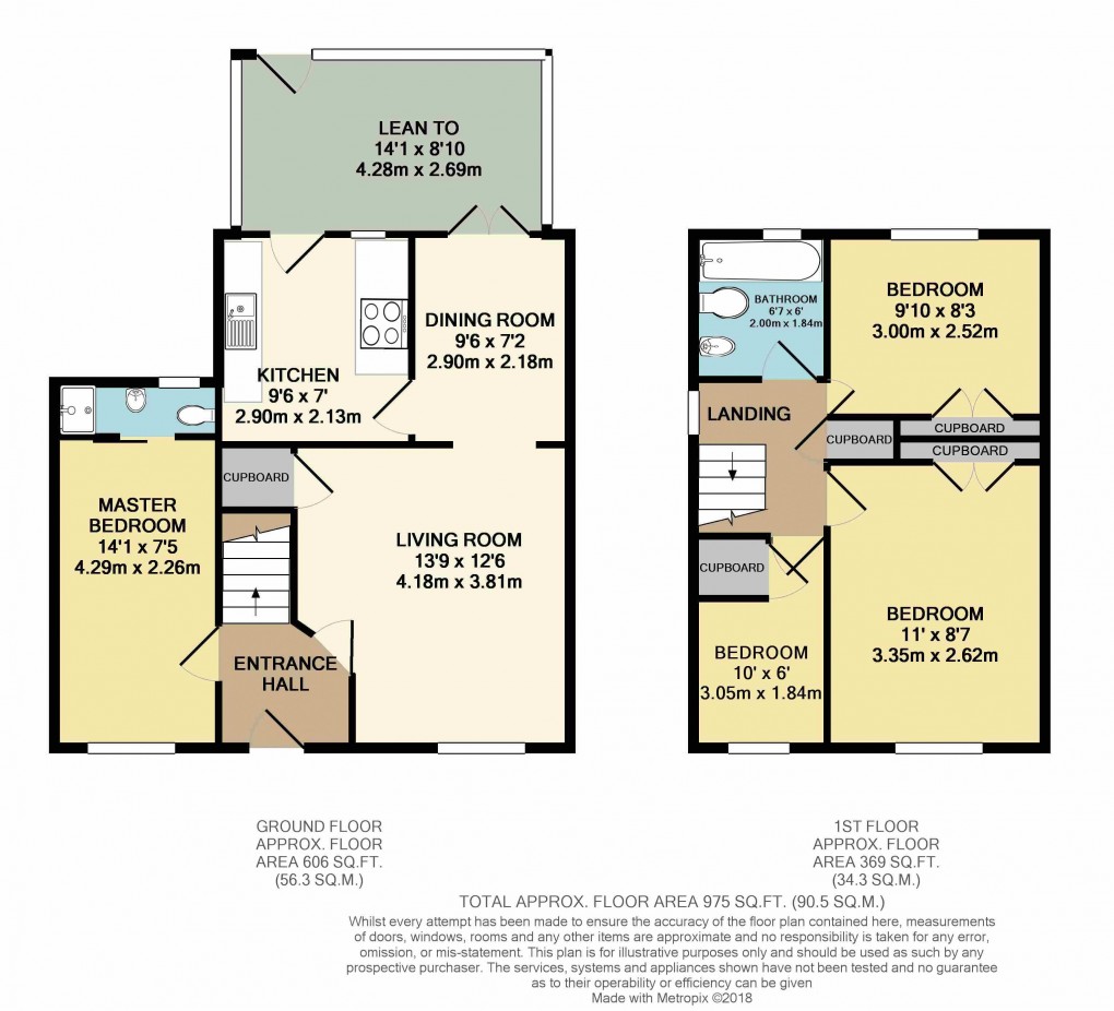Floorplan for Oldbrook, Buckinghamshire