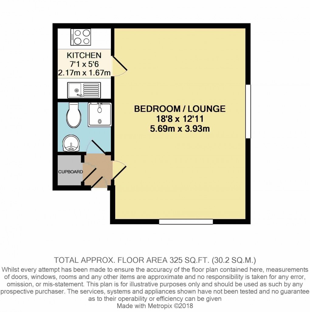 Floorplan for Walnut Tree, Buckinghamshire