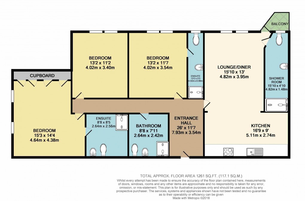 Floorplan for Milton Keynes