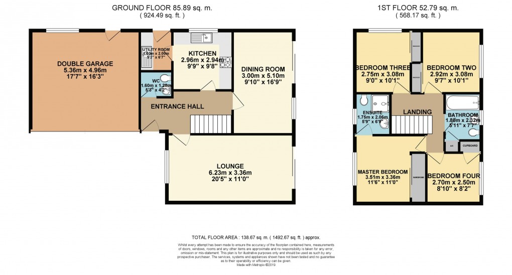 Floorplan for Bancroft Park, Buckinghamshire