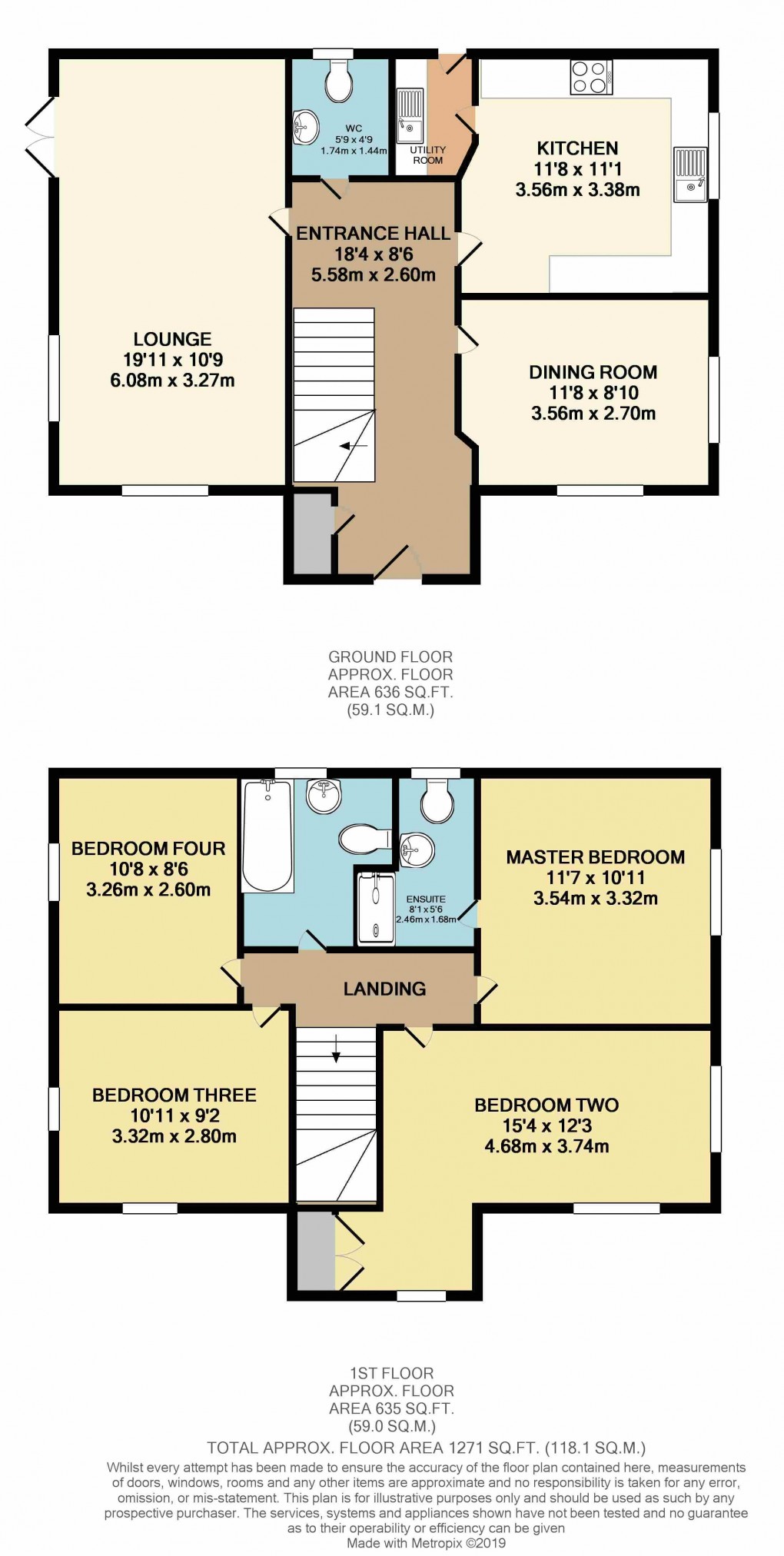 Floorplan for Monkston, Buckinghamshire