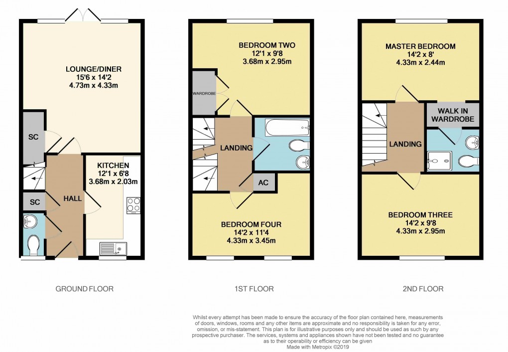 Floorplan for Broughton, Buckinghamshire