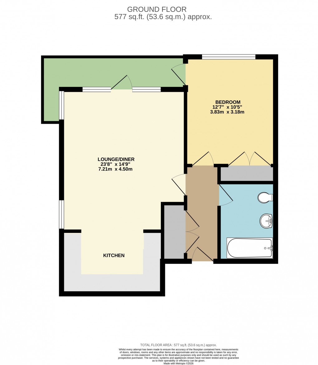 Floorplan for Milton Keynes