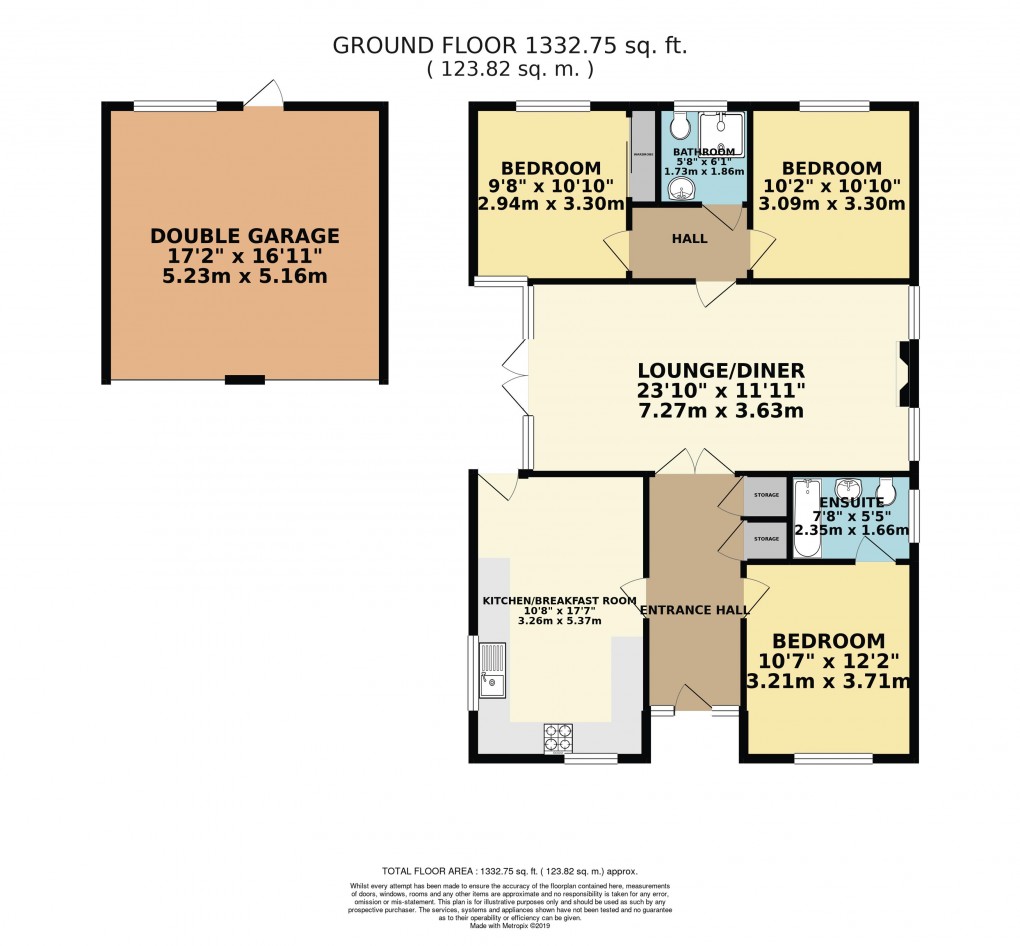 Floorplan for Two Mile Ash, Buckinghamshire