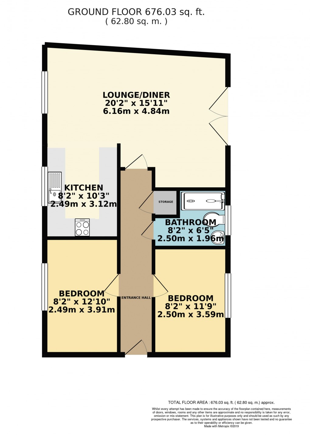 Floorplan for Broughton, Buckinghamshire