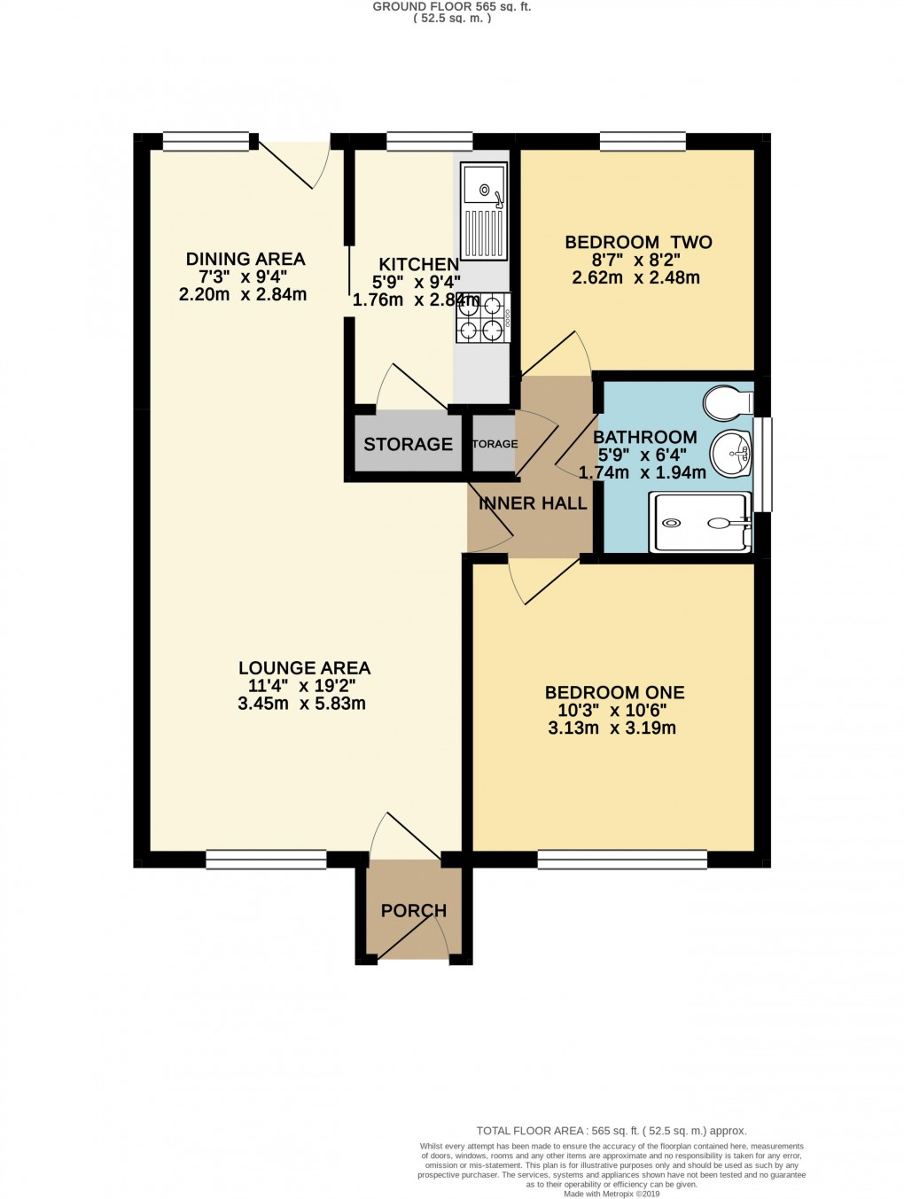 Floorplan for Conniburrow, Buckinghamshire