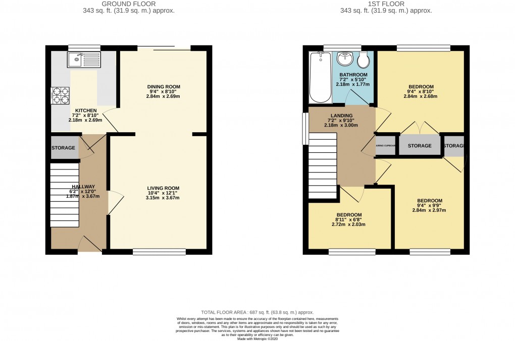 Floorplan for Emerson Valley, Buckinghamshire