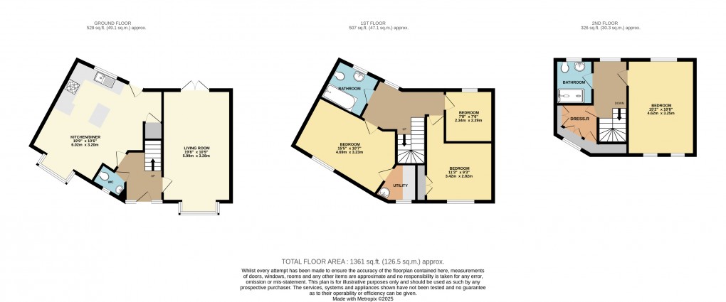Floorplan for Oxley Park, Milton Keynes
