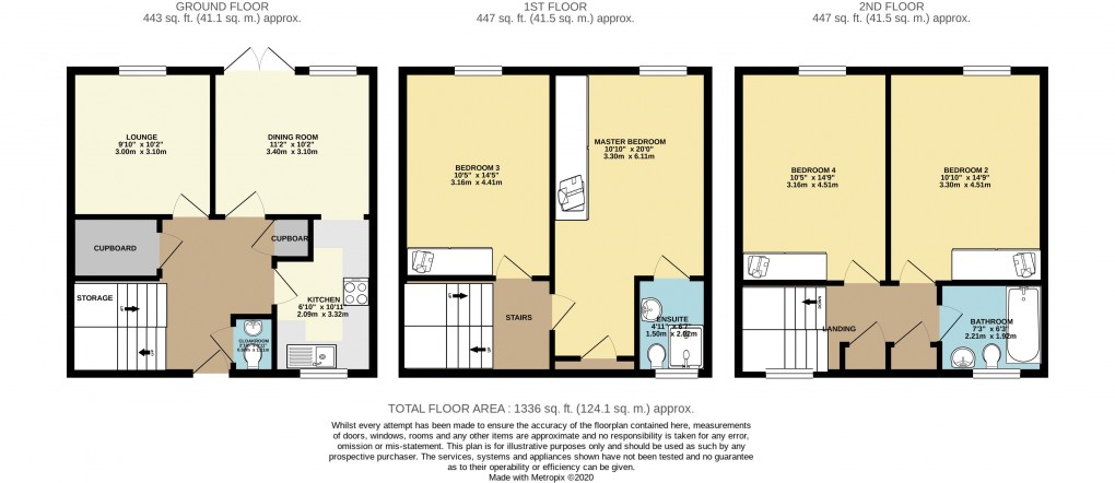 Floorplan for Neath Hill, Buckinghamshire