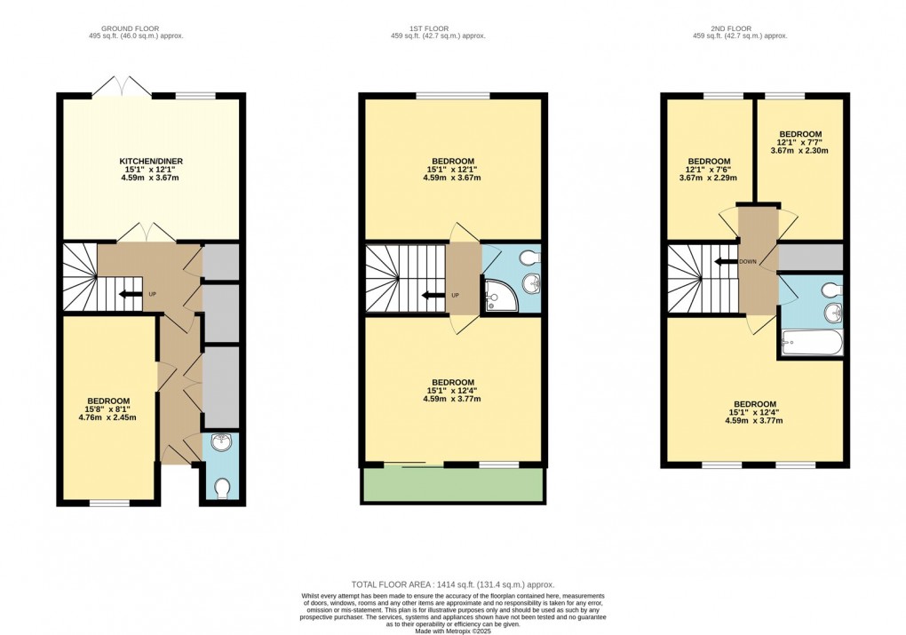 Floorplan for Bradwell Common, Milton Keynes