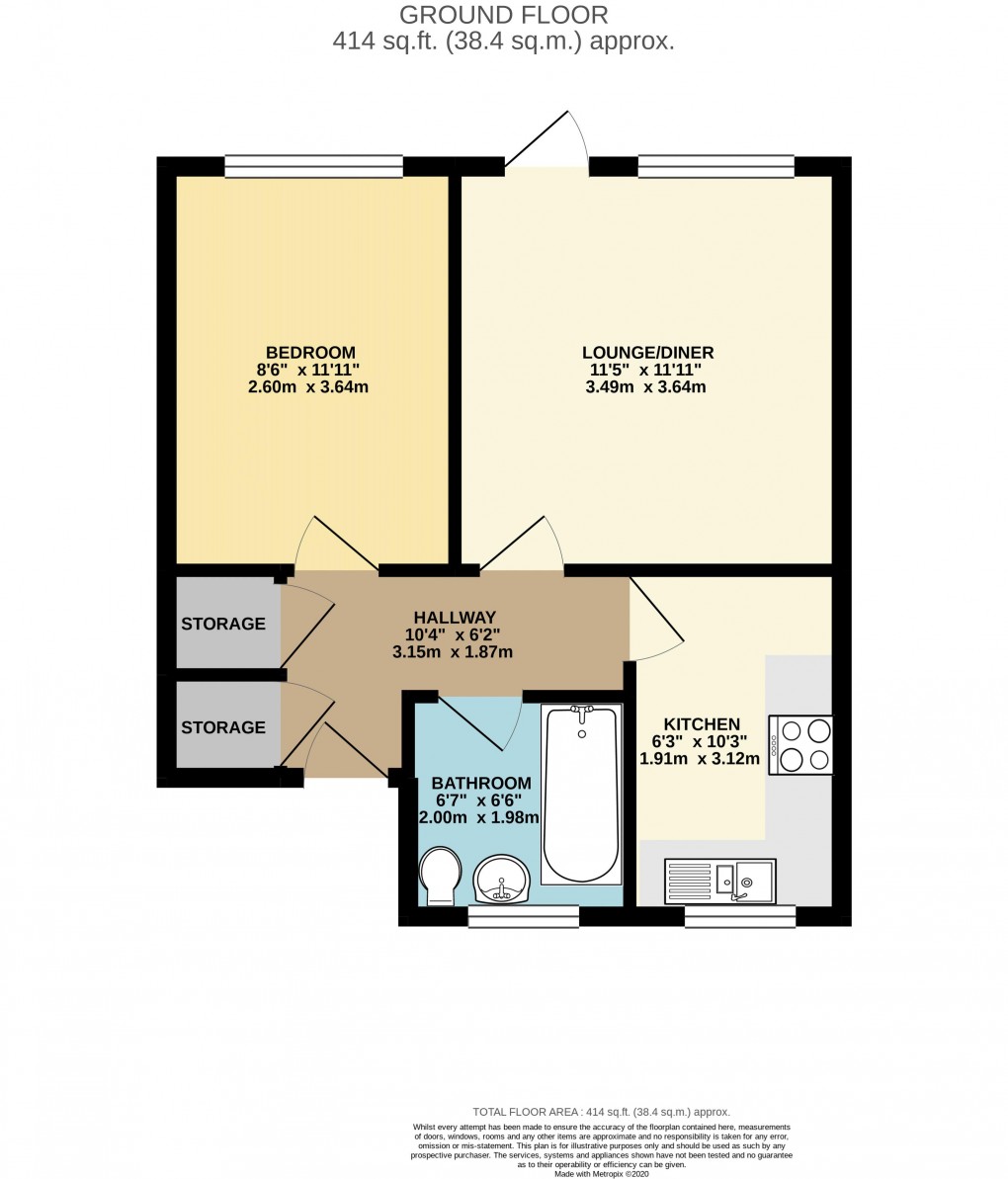 Floorplan for Beanhill, Buckinghamshire