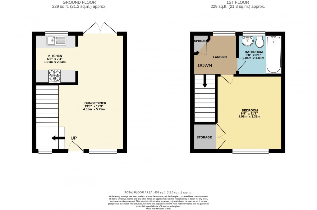 Floorplan for Monkston, Buckinghamshire