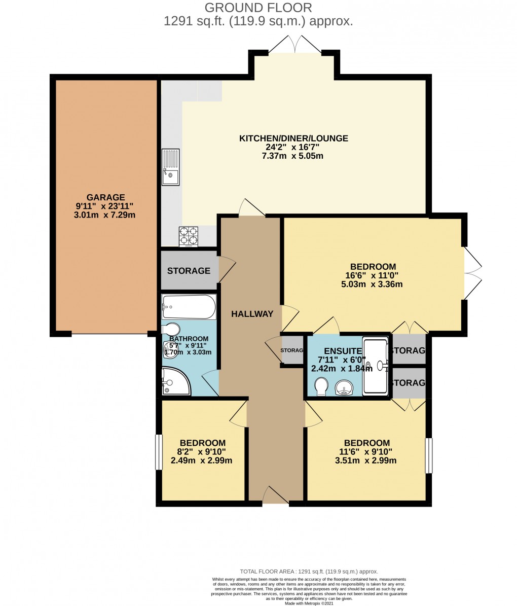 Floorplan for Medbourne, Buckinghamshire