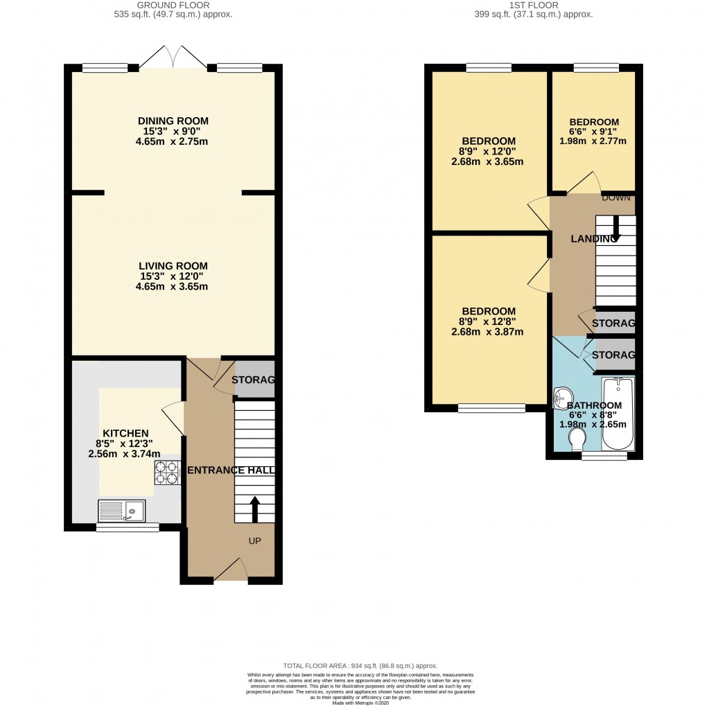 Floorplan for Emerson Valley, Buckinghamshire