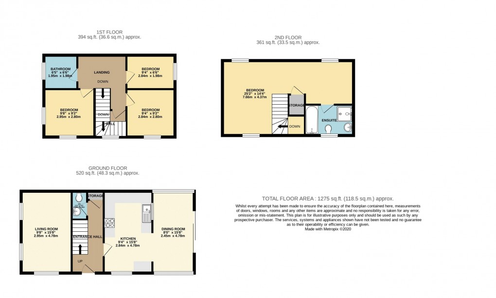 Floorplan for Broughton, Buckinghamshire