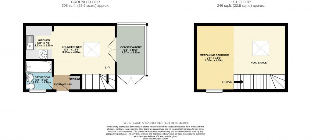 Floorplan for Heelands, Buckinghamshire