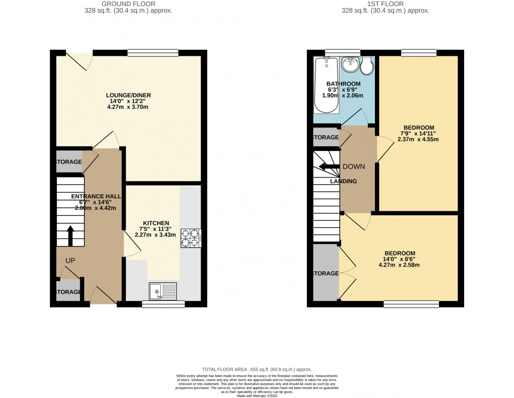 Floorplan for Emerson Valley, Buckinghamshire